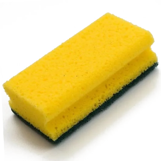Rengöringssvamp TASKI grön 7x15cm 10/fp