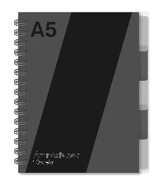 Ant.block A5 70g 200 blad 10 avdelare