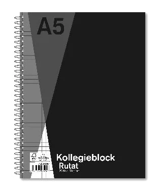 Kollegieblock SOL A5 70g 70 bl rutat