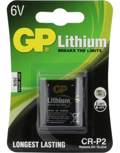 Batteri GP CR-P2
