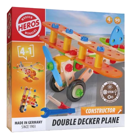 Byggkonstruktion HEROS flygplan 90 delar