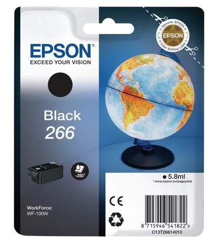 Bläckpatron EPSON C13T26614010 svart