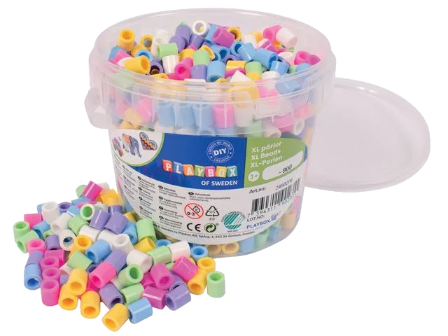 Maxipärlor pastell 900/fp