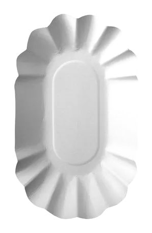 Tallrik PURE 90x160x30mm vit 250/fp