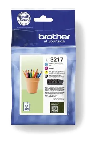Bläckpatron BROTHER LC3217 4/FP