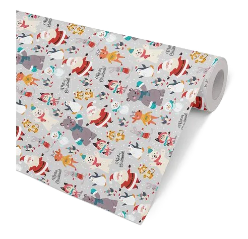 Julpapper Cozy Xmas 57cmx154m