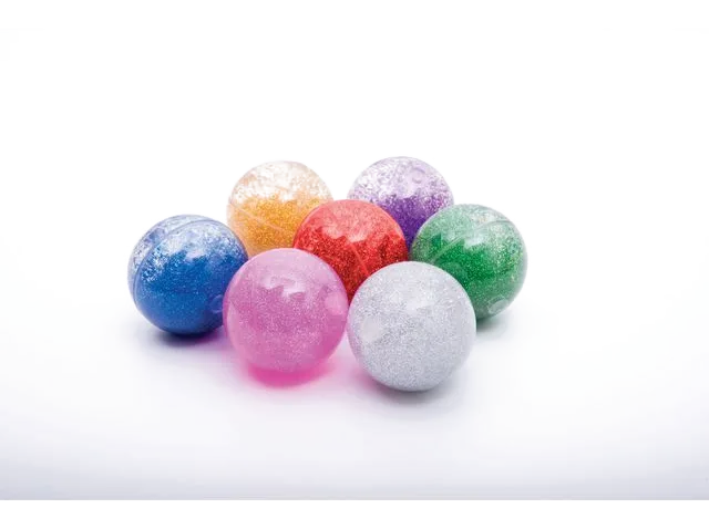Sensoriska glittrande bollar 7/fp