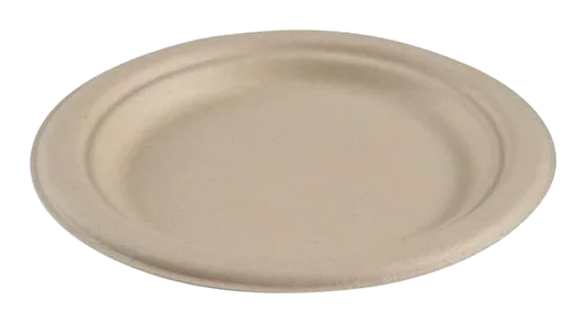 Tallrik Miljö Bagasse 18 cm 50/fp
