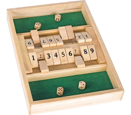 Spel Double shut the box
