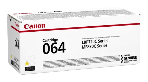 Toner CANON 064HY 10,4K gul