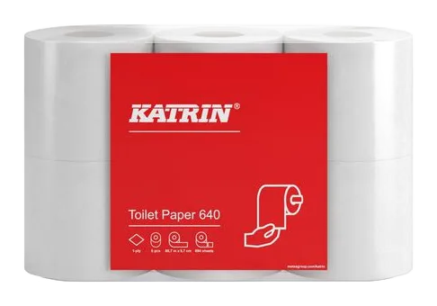 Toalettpapper KATRIN 640 42/fp