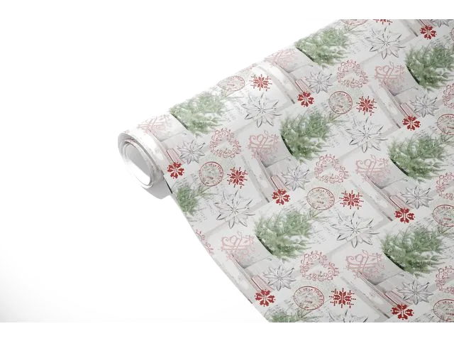 Julpapper Pinetree 38cmx165m