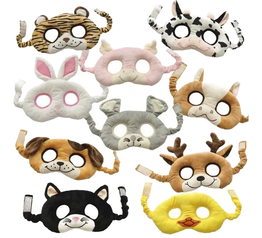 Ansiktsmasker djur 10/fp