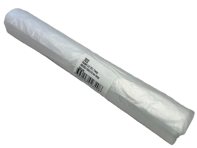 Plastsäck LLD 125L 18my transp 25/rl