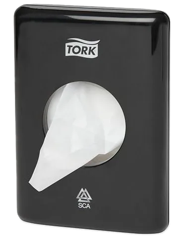 Sanitetspåshållare TORK B5 svart