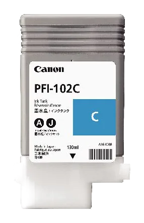 Bläckpatron CANON PFI-102C cyan