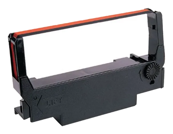 Färgband EPSON ERC-38 Svart/Röd