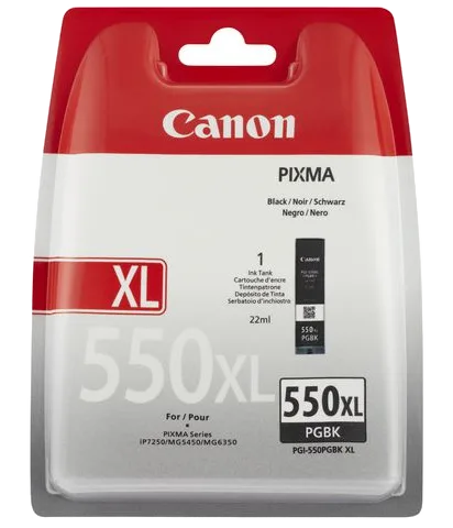 Bläckpatron CANON PGI-550XL pigm.svart