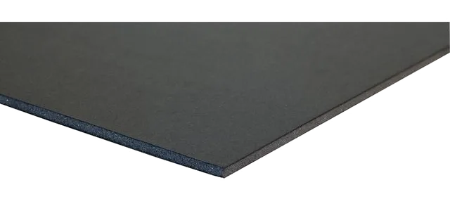 Kapaplattor 5mm 70x100cm svart/svart