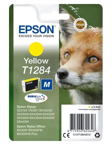 Bläckpatron EPSON C13T128442 gul