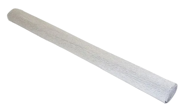 Kräppapper 1,5x0,5m silver