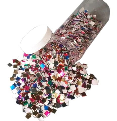 Kartongmosaik 10x10mm metall 10000/fp