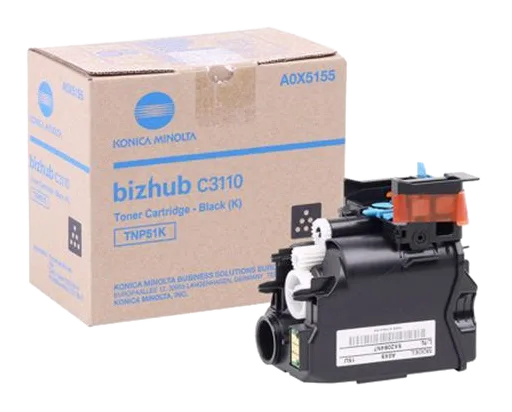 Toner KONICA MINOLTA A0X5155 13K svart