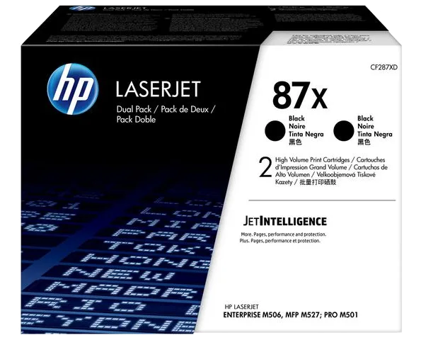 Toner HP CF287XD 87X 36K svart 2/fp