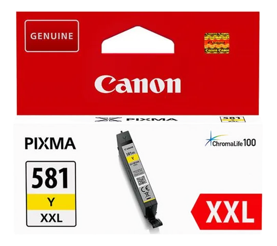 Bläckpatron CANON CLI-581XXL gul