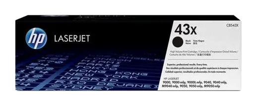 Toner HP C8543X 43X 30K svart
