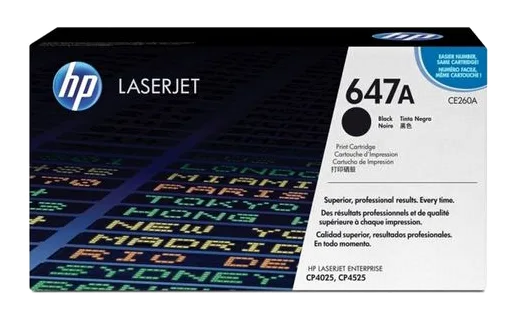 Toner HP CE260A 8,5K svart