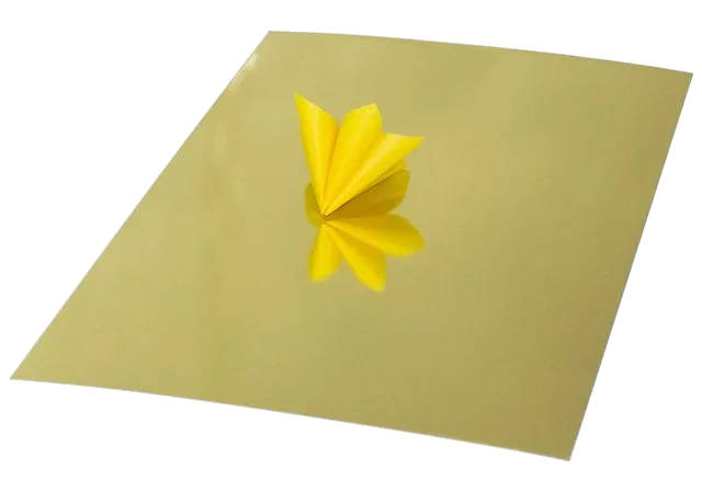 Spegelkartong 25x35cm 280g guld 20/fp
