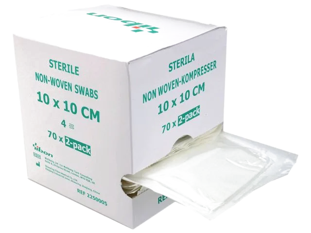 Kompress NW steril 2-p 10x10cm 140/fp