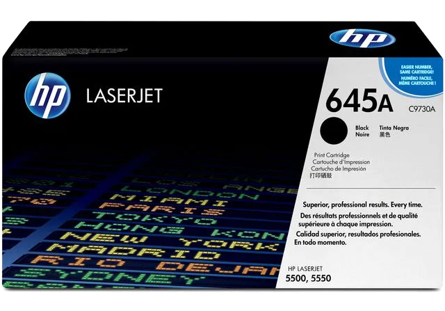 Toner HP C9730A 645A 13K svart