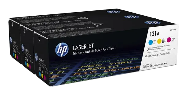 Toner HP U0SL1AM 131A 5,4K c/m/y 3/fp