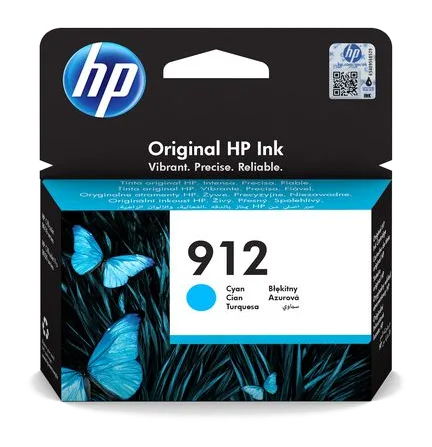Bläckpatron HP 3YL77AE 912 cyan