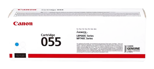 Toner CANON CLBP 055 2,1K cyan