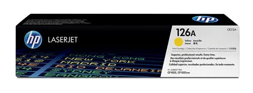 Toner HP CE312A 126A 1K gul