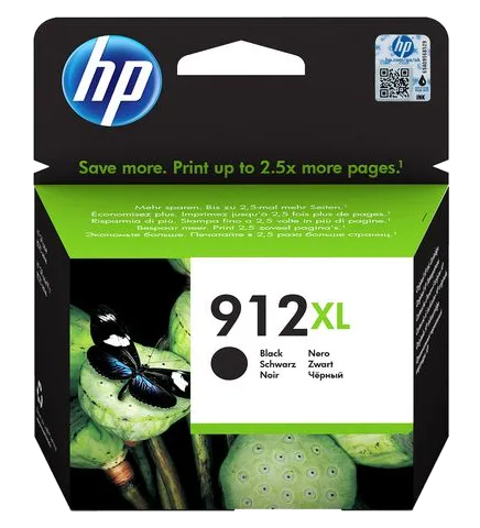 Bläckpatron HP 3YL84AE 912XL svart