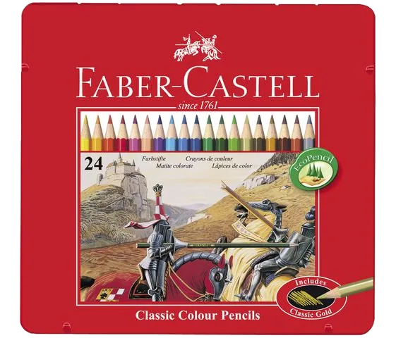 Färgpenna FABER-CASTELL 24 färger