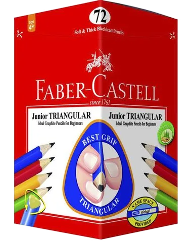 Blyertspenna Faber Castell Jr 2B/ 72/fp