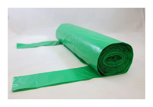 Plastsäck opt R100% 70L 45my grön 25/rl