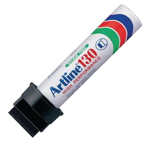 Märkpenna ARTLINE 130 rak 30mm svart