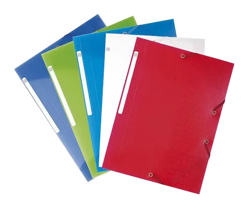 Gummibandsmapp PP 3kl 5f 10/fp