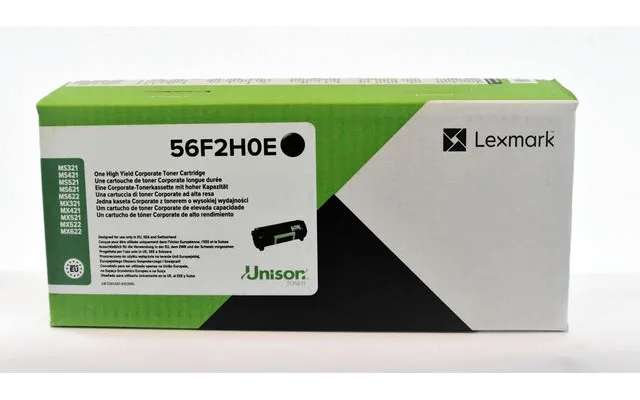 Toner LEXMARK 56F2H0E 15K svart