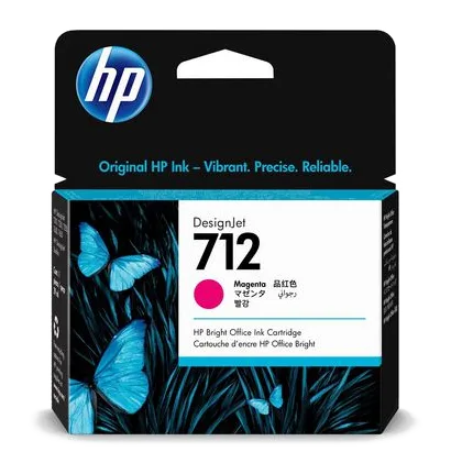 Bläckpatron HP 3ED68A 712 magenta