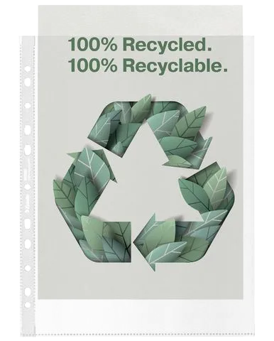 Plastficka ESSELTE rec A4 Maxi 50/fp