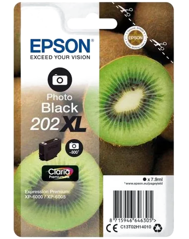 Bläckpatron EPSON T202 XL fotosvart