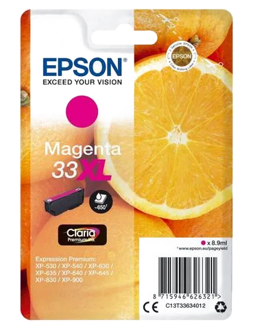 Bläckpatron EPSON C13T33634012 mag.