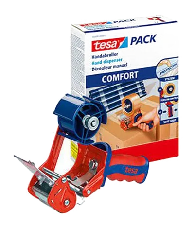 Tejphållare packtejp TESA 6400 Comfort